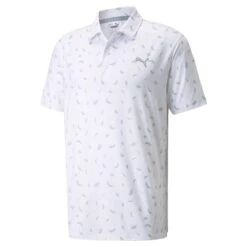 Puma Cloudspun Feathers Golf Polo Shirt 531092