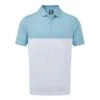 FootJoy Lisle Engineered Colour Block Polo Shirt 92936 -Galvie Green Sport FootJoy Lisle Engineered Colour Block Polo Shirt 92936 62