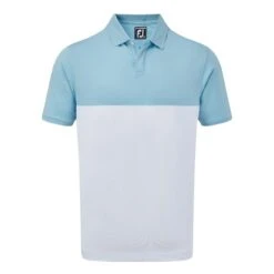 FootJoy Lisle Engineered Colour Block Polo Shirt 92936