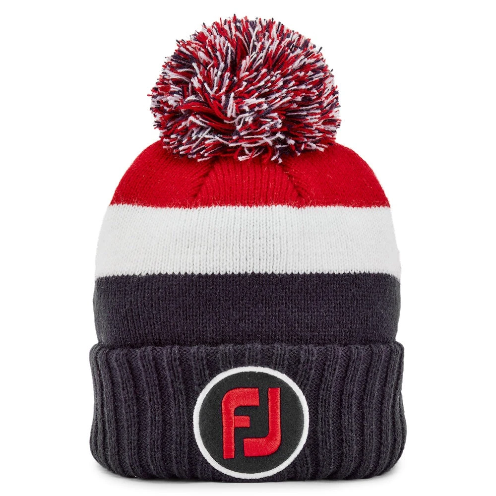 FootJoy Pom Pom Golf Beanie FH21BPOM 3 FootJoy Pom Pom Golf Beanie FH21BPOM