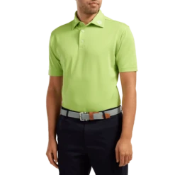FootJoy Stretch Pique Solid Golf Polo Shirt 91818 -Galvie Green Sport FootJoy Stretch Pique Solid Golf Polo Shirt 91818 8
