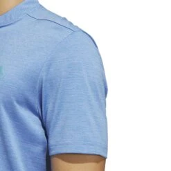 Adidas Primegreen Texture Stripe Golf Polo Shirt HR9071 -Galvie Green Sport HR9071 7 APPAREL OnModel DetailView1 white