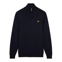 Lyle & Scott Merino 1/4-Zip Golf Pullover KN1041G -Galvie Green Sport KN1041G Z05 7