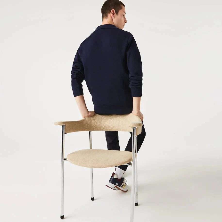 Lacoste Classic 1/2 Zip Golf Mid Layer SH1927 4 Lacoste Classic 1/2 Zip Golf Mid Layer SH1927 - Image 3