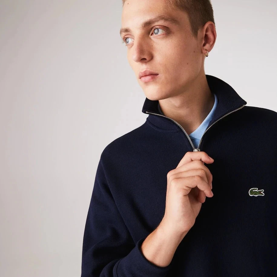 Lacoste Classic 1/2 Zip Golf Mid Layer SH1927 5 Lacoste Classic 1/2 Zip Golf Mid Layer SH1927 - Image 4
