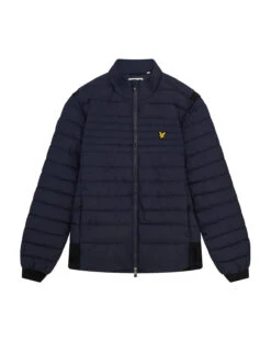 Lyle & Scott Stretch Quilted Golf Jacket JK1760G -Galvie Green Sport Lyle Scott Stretch Quilted Golf Jacket JK1760G 2