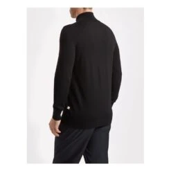 Lyle & Scott Lyle And Scott Toulmont 1/4 Zip Golf Sweater KN332G -Galvie Green Sport Lyle Scott Toulmont Zip Golf Sweater KN332G 1