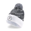 Puma P Removable Pom Golf Beanie 024148 -Galvie Green Sport Puma P Removable Pom Golf Beanie 024148 4