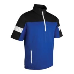Sunderland Himalayas 1/2 Zip Short Sleeve Golf Wind Top SUNMW38