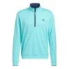 Adidas Primegreen UPF Lightweight 1/4 Zip Golf Pullover H56800 2 Adidas Primegreen UPF Lightweight 1/4 Zip Golf Pullover H56800 -Galvie Green Sport adidas Primegreen UPF Lightweight Zip Golf Pullover 1