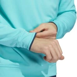 Adidas Primegreen UPF Lightweight 1/4 Zip Golf Pullover H56800 -Galvie Green Sport adidas Primegreen UPF Lightweight Zip Golf Pullover 13