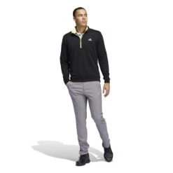 Adidas Primegreen UPF Lightweight 1/4 Zip Golf Pullover H56801 -Galvie Green Sport adidas Primegreen UPF Lightweight Zip Golf Pullover 3