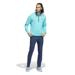 Adidas Primegreen UPF Lightweight 1/4 Zip Golf Pullover H56800 -Galvie Green Sport adidas Primegreen UPF Lightweight Zip Golf Pullover 7