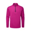 Ping Ramsey 1/2 Zip Golf Fleece P03356 1 Ping Ramsey 1/2 Zip Golf Fleece P03356 -Galvie Green Sport p03356 ramsey raspberry marl front